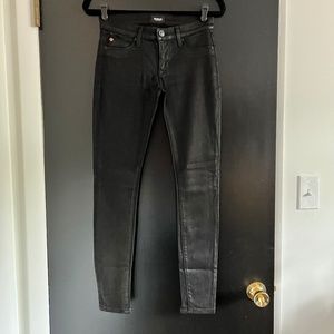 Hudson Krista Super Skinny Coated Jean (size 26)